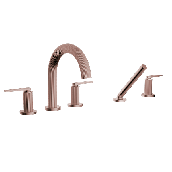Santec - Athena I Trim - Roman Tub Filler With Hand Shower