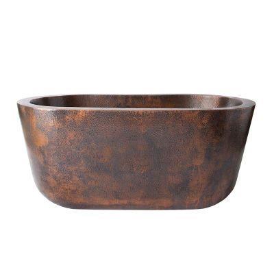 Maidstone - Georgia 64 inch Copper Double Ended Freestanding Tub
