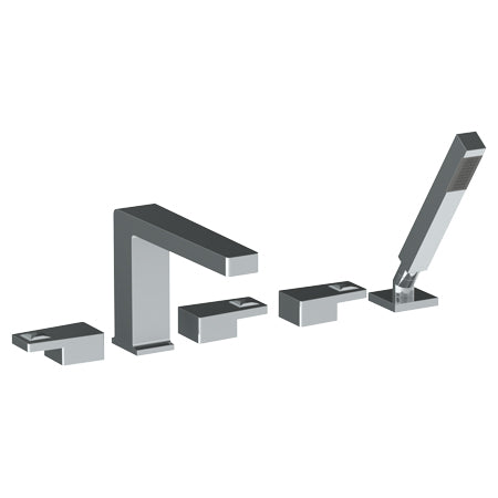 Watermark - Edge Deck Mounted 5 Hole Bath Set