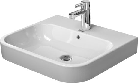 Duravit - Happy D.2 23 5/8" Rectangular Wall Mounted Sink in White