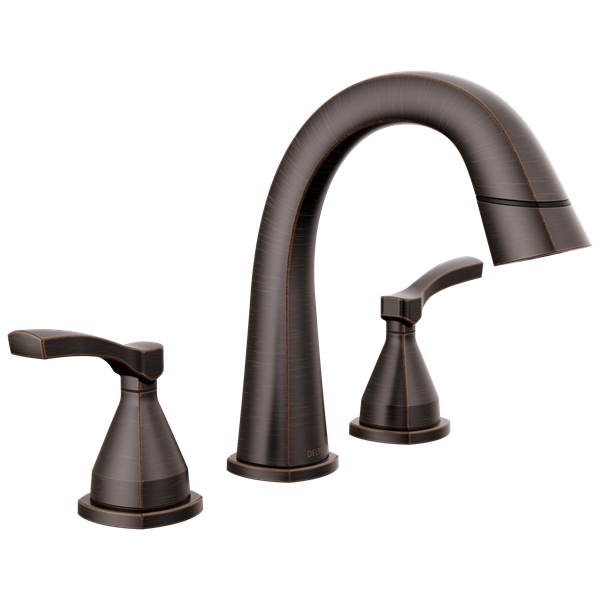 Delta - Stryke Two Handle Widespread Pull Down Bathroom Faucet