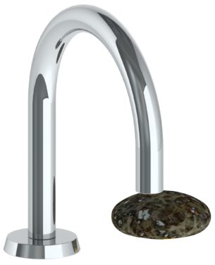 Watermark - Zen Deck Mounted 2 Hole Gooseneck Lavatory Set