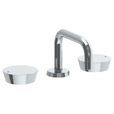 Watermark - Zen Deck Mounted 3 Hole Square Square Lavatory Set
