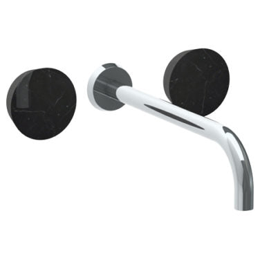 Watermark - Zen Wall Mounted 3 Hole Lavatory Set with 11 7/8 Inch spout