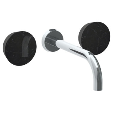 Watermark - Zen Wall Mounted 3 Hole Lavatory Set with 8 3/4 Inch spout