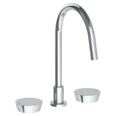 Watermark - Zen Deck Mounted 3 Hole Gooseneck Kitchen Faucet