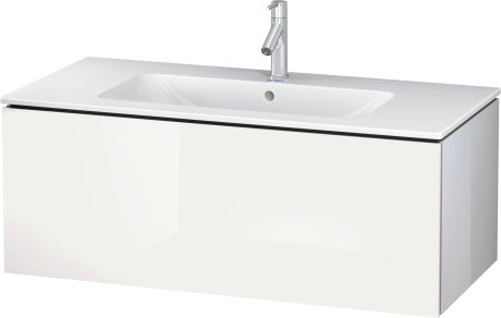 Duravit - L-Cube 40 1/8" Wall Mount One Drawer Single Vanity Cabinet, Sink Sold Separately