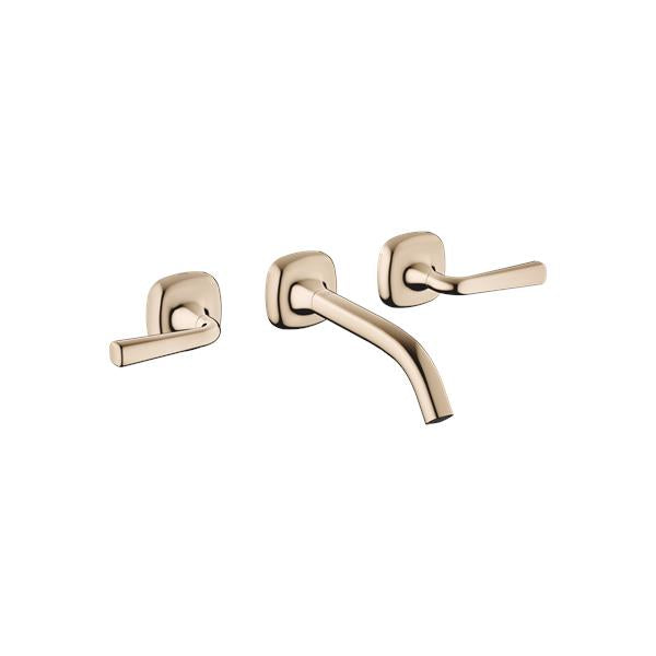 Dornbracht - Coya Wall-mounted three-hole lavatory mixer without drain
