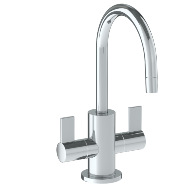 Watermark - Blue Deck Mounted Hot & Filtered Gooseneck Water Dispenser