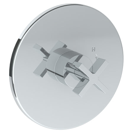 Watermark - Blue Wall Mounted Pressure Balance Shower Trim, 7 Inch Dia.