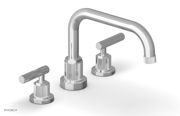 Phylrich - Dustrie Deck Tub Set Lever Handle Grooved
