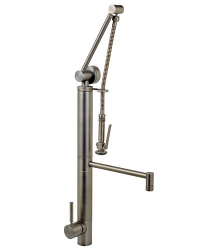Waterstone - Contemporary Gantry Pulldown Faucet - Straight Spout