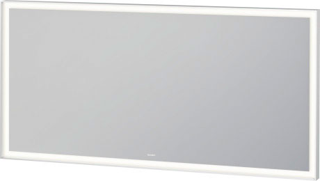 Duravit - L-Cube Sensor Control LED Mirror in Aluminum, 3500K