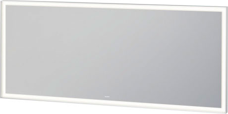 Duravit - L-Cube Sensor Control LED Mirror in Aluminum, 3500K