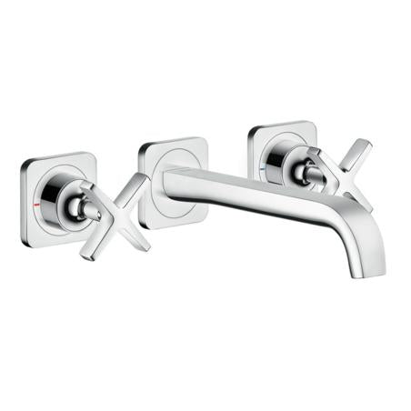 Hansgrohe - Axor Citterio E Wall-Mounted Widespread Faucet Trim, 1.2 GPM