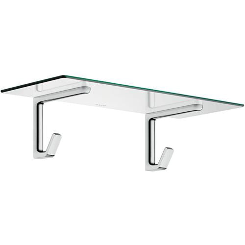 Hansgrohe - Axor Universal SoftSquare Towel Shelf with Robe Hooks