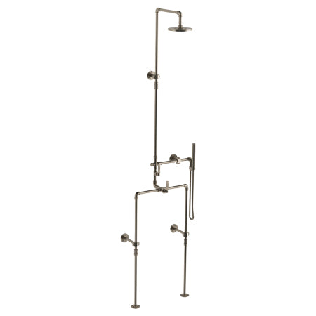 Watermark - Elan Vital Floor Mounted Exposed Thermostatic Shower W/Hand Shower Set