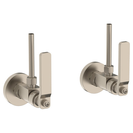 Watermark - Elan Vital Lavatory Angle Stop Kit -1/2 Inch Compression X 3/8 Inch Od Compression