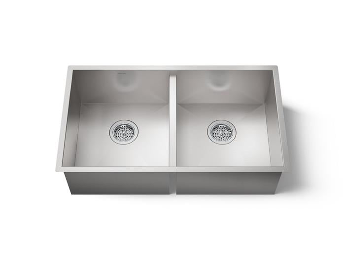 Kohler - Vault 32 Inch Undermount Double-Bowl Kitchen Sink