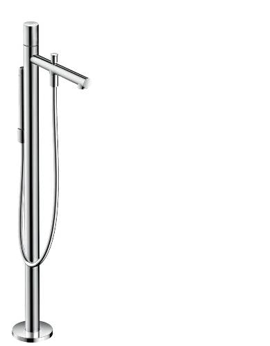 Hansgrohe - Axor Uno Freestanding Tub Filler Trim with Zero Handle and 1.75 GPM Handshower