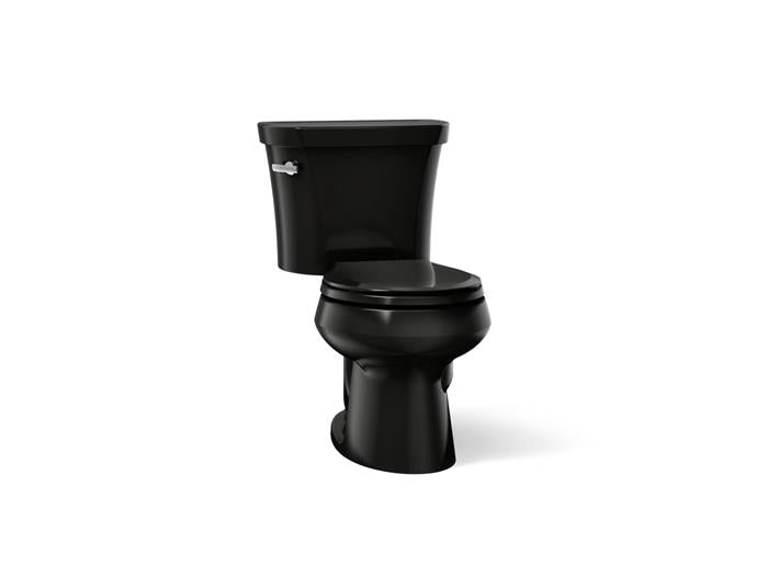 Kohler - Wellworth Two-Piece Round-Front Toilet, 1.28 Gpf