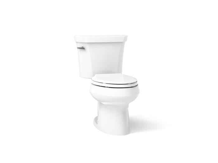 Kohler - Wellworth Two-Piece Elongated Toilet, 1.28 Gpf