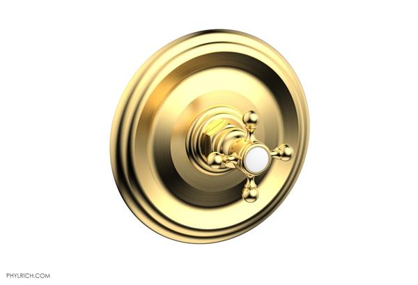 Phylrich - Hex Traditional Mini Thermostatic Shower Trim - Cross Handle