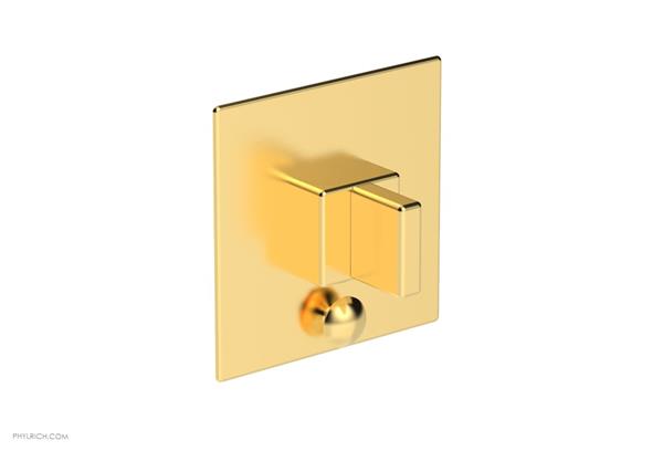 Phylrich - Mix Pressure Balance Shower Plate with Diverter and Handle Trim Set - Blade Handle