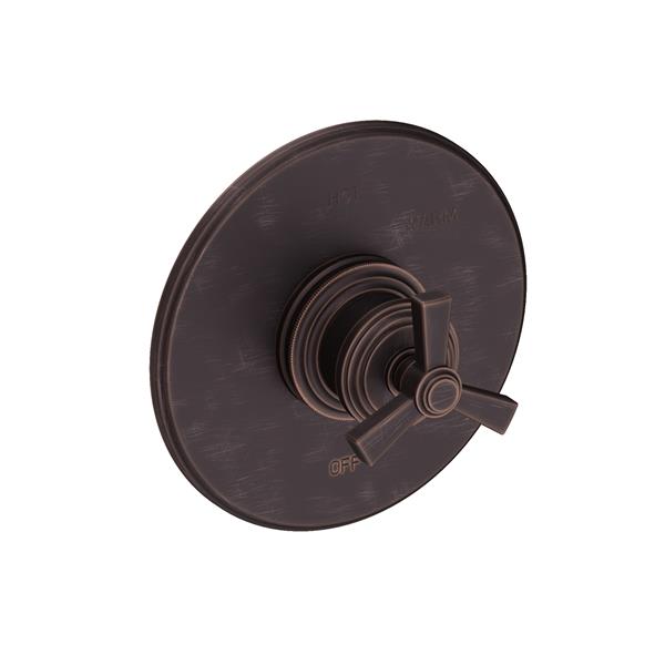 Newport Brass - Miro Balanced Pressure Shower Trim Plate with Handle. Less showerhead, arm and flange.