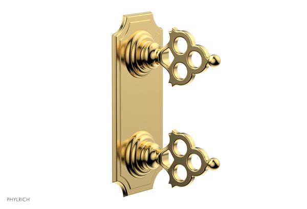 Phylrich - Maison 1/2 Inch Mini Thermostatic Valve with Volume Control or Diverter Trim