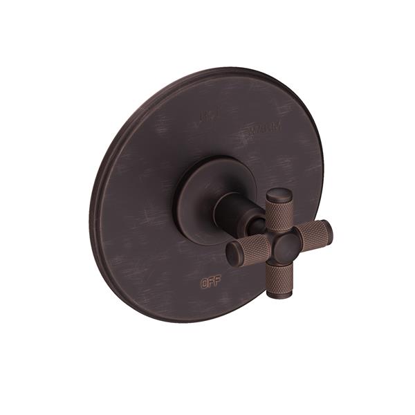 Newport Brass - Clemens Balanced Pressure Shower Trim Plate with Handle. Less showerhead, arm and flange.