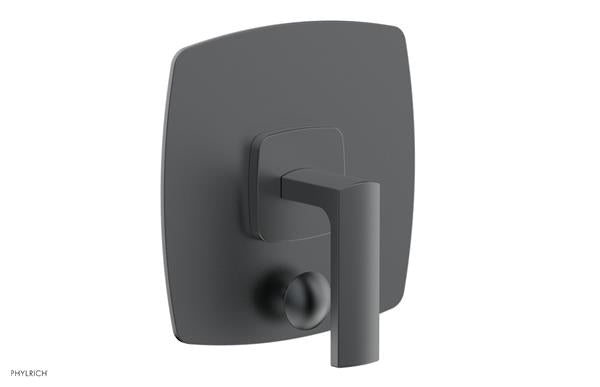 Phylrich - Radi Pressure Balance Shower Plate with Diverter and Handle Trim Set - Lever Handle