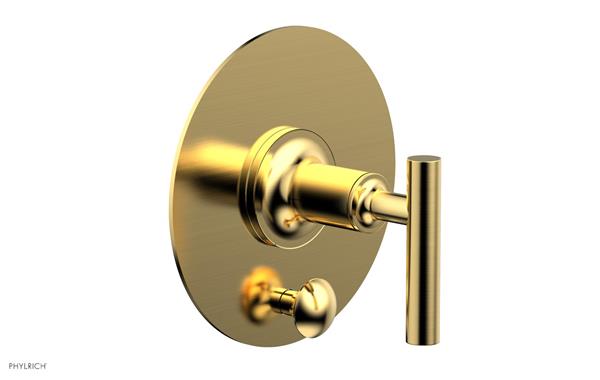 Phylrich - Pressure Balance Shower Plate with Diverter and Handle Trim Set - Lever Handle