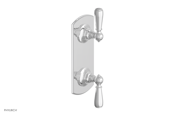 Phylrich - Jamestown Thermostatic Valve with Volume Control or Diverter - Lever Handle