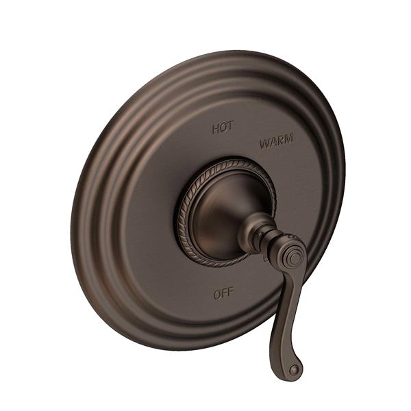 Newport Brass - Amisa Balanced Pressure Shower Trim Plate with Handle. Less showerhead, arm and flange.