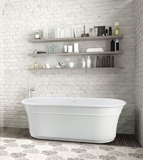 MTI - Hudson Mineral Composite Freestanding Bathtub (66X32)