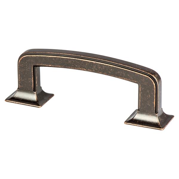 Berenson - Hearthstone 3 inch CC Weathered Verona Bronze Pull