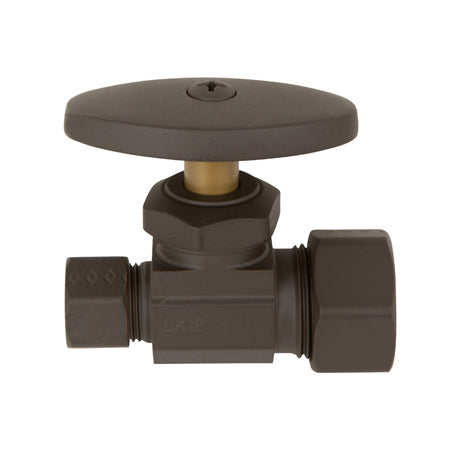 Newport Brass - Brasstech Straight Valve, 1/2 Inch Compression