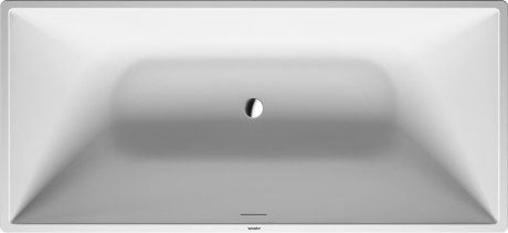 Duravit - DuraSquare 72 7/8" x 33 1/2" Rectangular Freestanding Bathtub in White Solid Surface