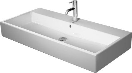 Duravit - Vero 39 3/8" Rectangular Wall Mounted Sink in White