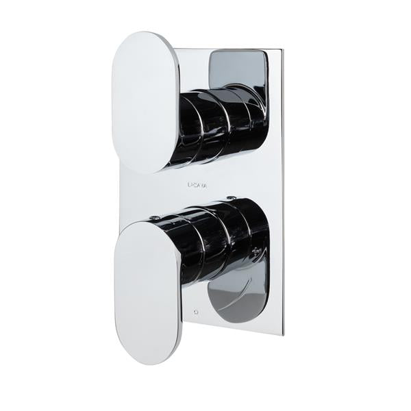 Lacava - Flou Flou Trim - Built-In Progressive Pressure Balancing Mixer With Volume Control