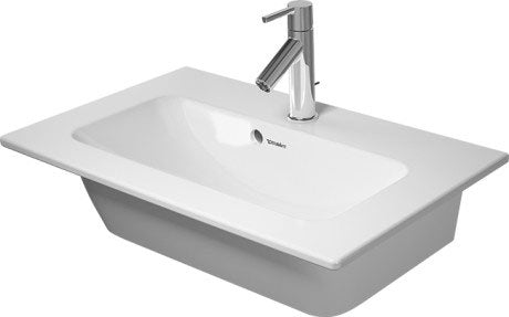 Duravit - ME by Starck 24 3/4" Rectangular Wall Mounted Sink in White
