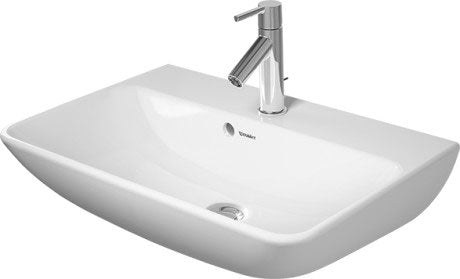 Duravit - ME by Starck 23 5/8" Rectangular Wall Mounted Sink in White