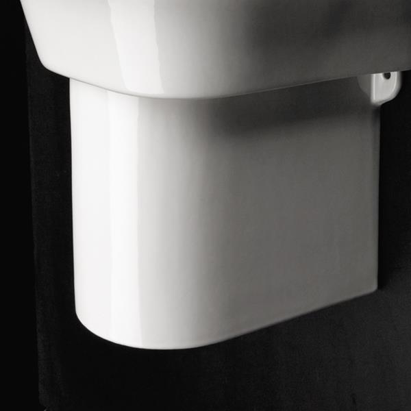 Lacava - Piazza Wall-Mounted Porcelain Shroud For Washbasins