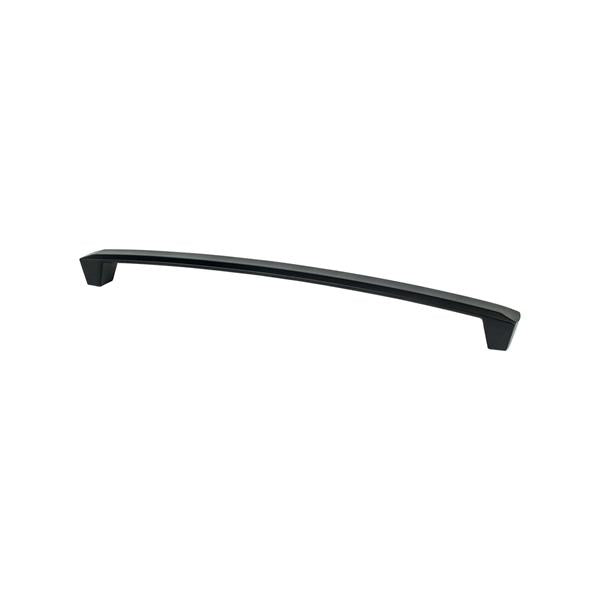 Berenson - Laura 12 inch CC Matte Black Appliance Pull