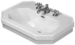 Duravit - 1930 series 27 1/2" Octagonal Wall Mounted Sink in White