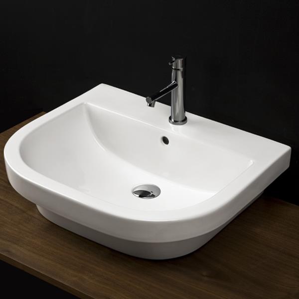 Lacava - Piazza Drop-In Or Wall-Mounted Bathroom Sink