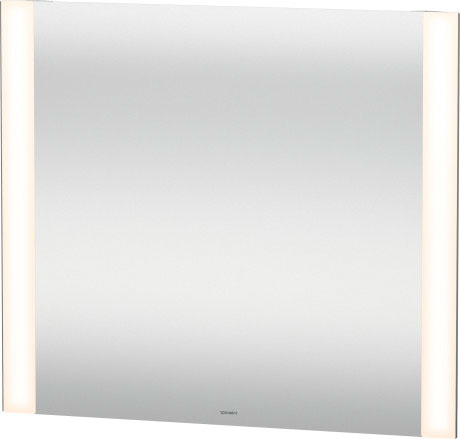 Duravit - Light & Mirror Switch Control LED Mirror in Aluminum, 4000K