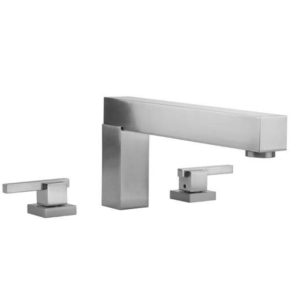Jaclo - CUBIX® Roman Tub Set with CUBIX® Lever Handles
