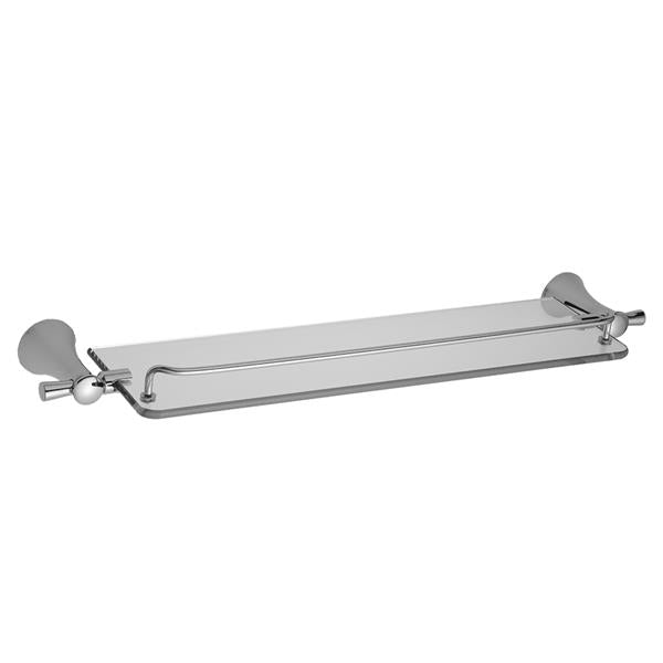 Jaclo - Cranford Glass Shelf with Wire Rail